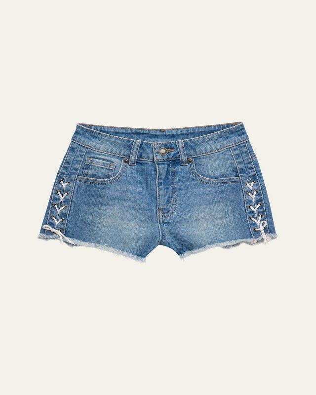 Girl's Berlin Tween Denim Shorts, Size S-XL